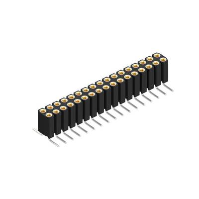 Fischer Elektronik SIL socket (precision) No. of rows: 2 10026144 10 pc(s)-0