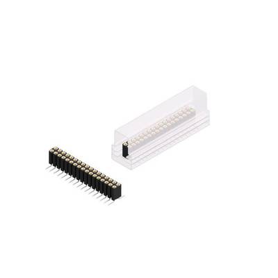 Fischer Elektronik SIL socket (precision) No. of rows: 2 10026149 10 pc(s)-0