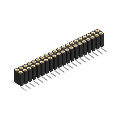 Fischer Elektronik SIL socket (precision) No. of rows: 2 10026150 10 pc(s)-0