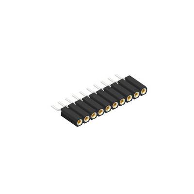 Fischer Elektronik SIL socket (precision) No. of rows: 1 10026172 10 pc(s)-0