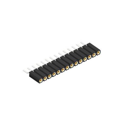 Fischer Elektronik SIL socket (precision) No. of rows: 1 10026175 10 pc(s)-0
