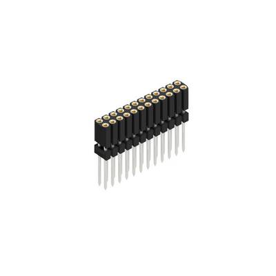 Fischer Elektronik SIL socket (precision) No. of rows: 2 10026264 10 pc(s)-0