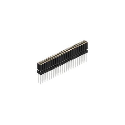 Fischer Elektronik SIL socket (precision) No. of rows: 2 10026274 10 pc(s)-0