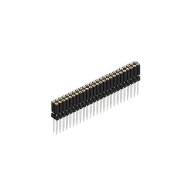 Fischer Elektronik SIL socket (precision) No. of rows: 2 10026277 10 pc(s)-0