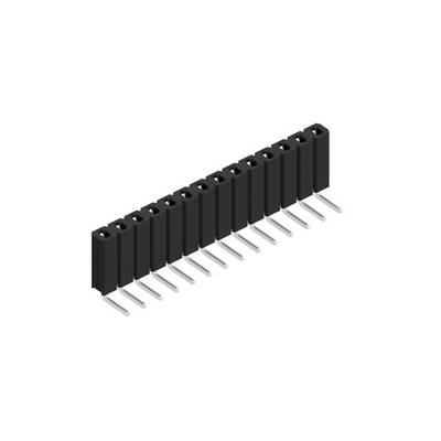 Fischer Elektronik SIL socket (standard) No. of rows: 1 10026531 10 pc(s)-0