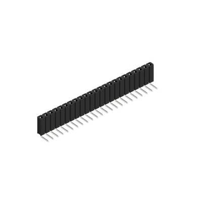 Fischer Elektronik SIL socket (standard) No. of rows: 1 10026547 10 pc(s)-0