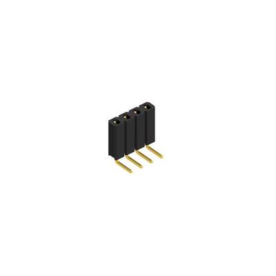 Fischer Elektronik SIL socket (standard) No. of rows: 1 10026509 10 pc(s)-0
