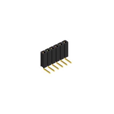 Fischer Elektronik SIL socket (standard) No. of rows: 1 10026514 10 pc(s)-0