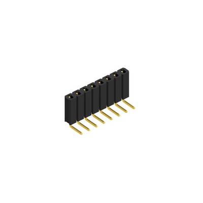 Fischer Elektronik SIL socket (standard) No. of rows: 1 10026518 10 pc(s)-0