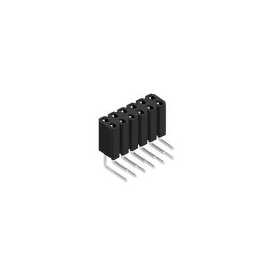 Fischer Elektronik SIL socket (standard) No. of rows: 2 10026579 10 pc(s)-0