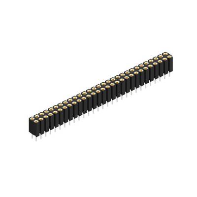 Fischer Elektronik SIL socket (precision) No. of rows: 2 10026792 10 pc(s)-0
