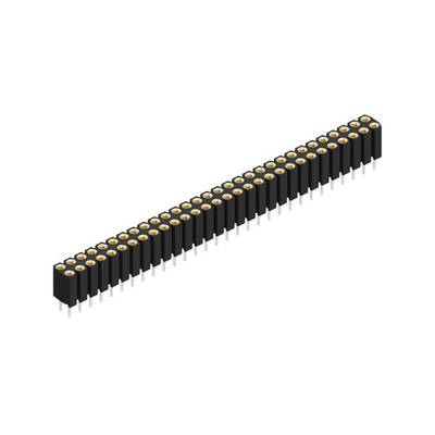 Fischer Elektronik SIL socket (precision) No. of rows: 2 10026793 10 pc(s)-0