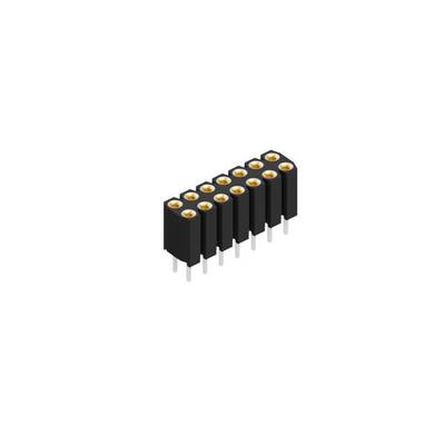 Fischer Elektronik SIL socket (precision) No. of rows: 2 10026732 10 pc(s)-0