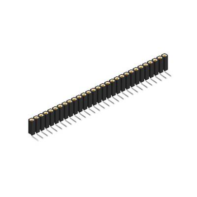 Fischer Elektronik SIL socket (precision) No. of rows: 1 10026829 10 pc(s)-0