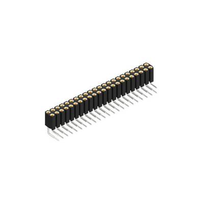 Fischer Elektronik SIL socket (precision) No. of rows: 2 10026859 10 pc(s)-0
