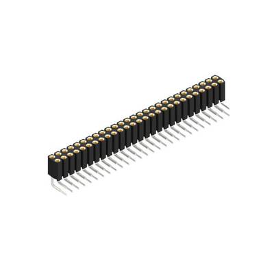 Fischer Elektronik SIL socket (precision) No. of rows: 2 10026864 10 pc(s)-0