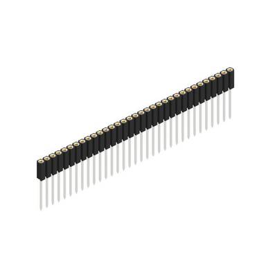 Fischer Elektronik SIL socket (precision) No. of rows: 1 10026906 10 pc(s)-0