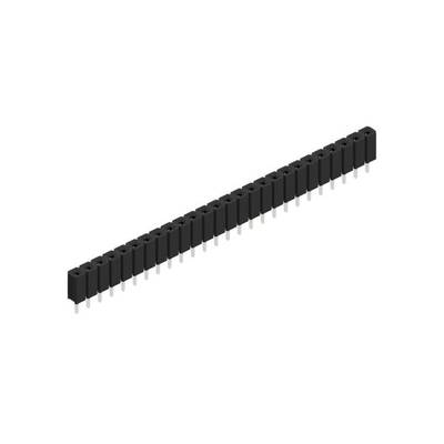 Fischer Elektronik SIL socket (standard) No. of rows: 1 10026975 10 pc(s)-0