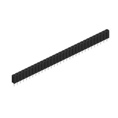 Fischer Elektronik SIL socket (standard) No. of rows: 1 10026985 10 pc(s)-0
