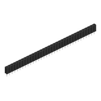 Fischer Elektronik SIL socket (standard) No. of rows: 1 10026993 10 pc(s)-0