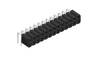 Fischer Elektronik SIL socket (standard) No. of rows: 2 10140282 10 pc(s)