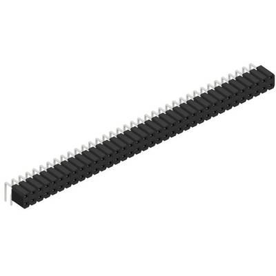 Fischer Elektronik SIL socket (standard) No. of rows: 2 10027089 10 pc(s)-0