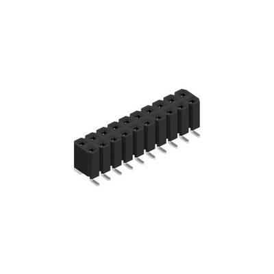 Fischer Elektronik SIL socket (standard) No. of rows: 2 10130364 10 pc(s)-0
