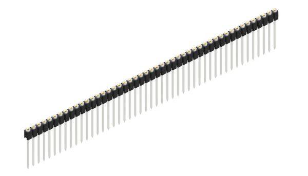 Fischer Elektronik SIL socket (precision) No. of rows: 1 10040396 10 pc(s)-0