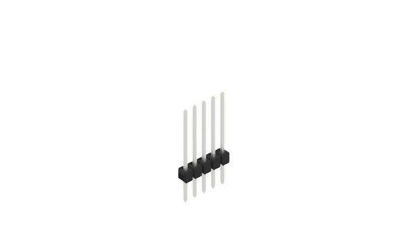 Fischer Elektronik Pin strip (standard) No. of rows: 1 10046685 10 pc(s)-0