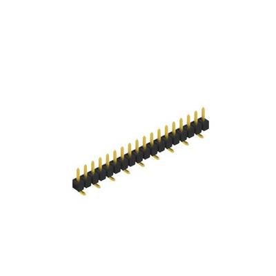 Fischer Elektronik Pin strip (standard) No. of rows: 1 10047078 10 pc(s)-0