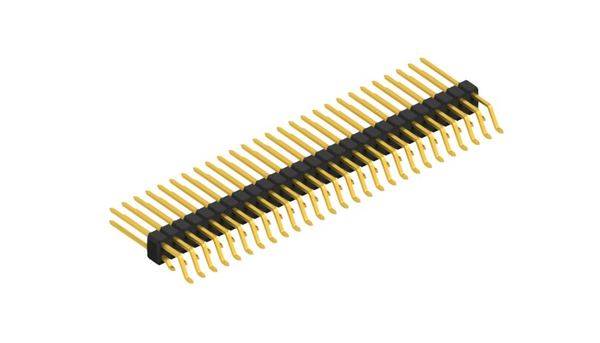 Fischer Elektronik Pin strip (standard) No. of rows: 2 SL17SMD10954G 10 pc(s)-0