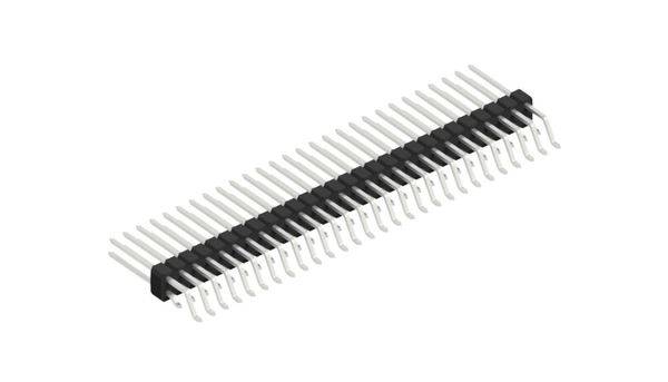 Fischer Elektronik Pin strip (standard) No. of rows: 2 SL17SMD10956Z 10 pc(s)