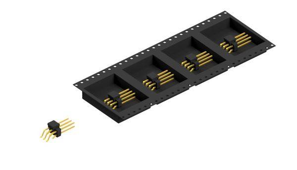 Fischer Elektronik Pin strip (standard) No. of rows: 2 SL17SMD1096GBTR 150 pc(s)