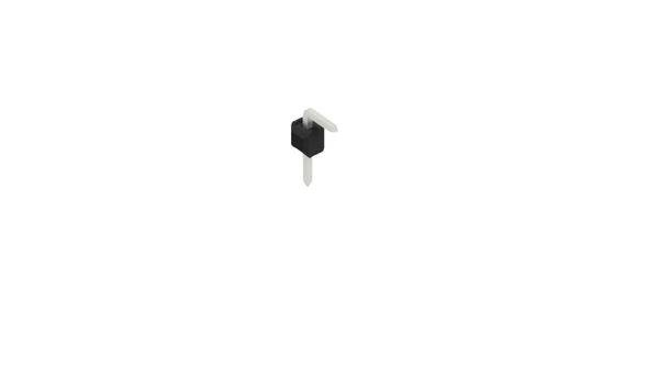 Fischer Elektronik Pin strip (standard) No. of rows: 1 SL180421Z 10 pc(s)-0