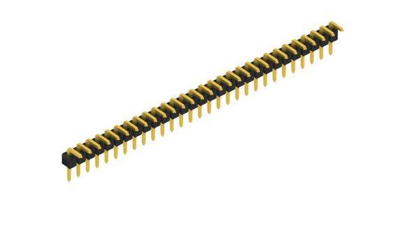 Fischer Elektronik Pin strip (standard) No. of rows: 1 SL1804229G 10 pc(s)-0