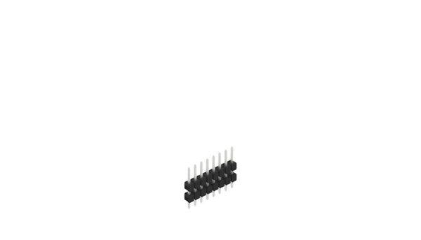 Fischer Elektronik Pin strip (standard) No. of rows: 1 10077592 10 pc(s)-0