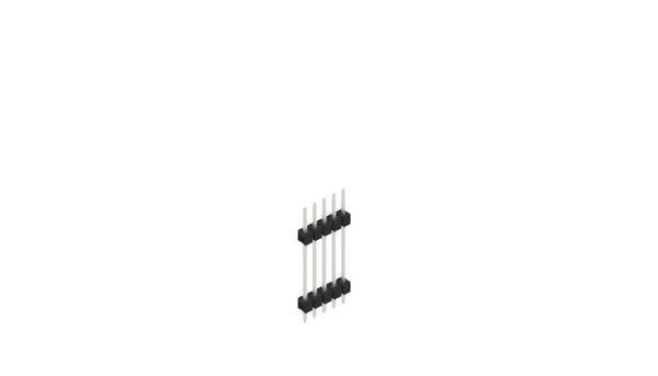 Fischer Elektronik Pin strip (standard) No. of rows: 1 10056753 10 pc(s)