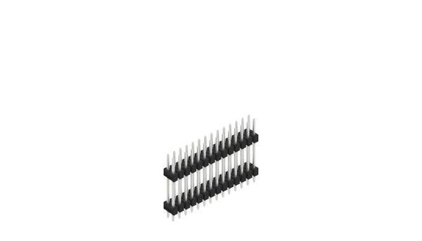 Fischer Elektronik Pin strip (standard) No. of rows: 2  SL615628Z 10 pc(s)