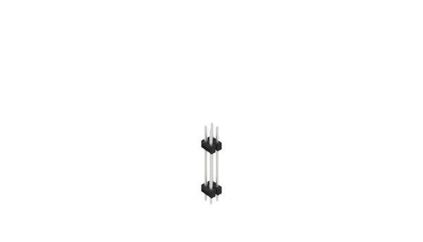 Fischer Elektronik Pin strip (standard) No. of rows: 2 10057410 10 pc(s)