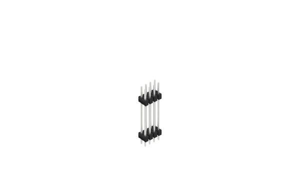 Fischer Elektronik Pin strip (standard) No. of rows: 2 10057480 10 pc(s)