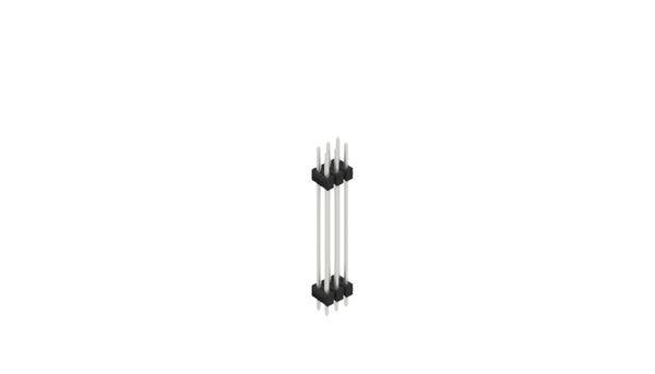 Fischer Elektronik Pin strip (standard) No. of rows: 2 10057639 10 pc(s)