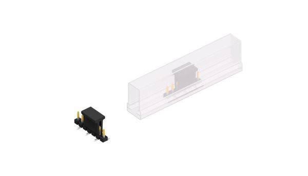 Fischer Elektronik Pin strip (standard) No. of rows: 1 SLLP5SMD0387SBSM 10 pc(s)-0