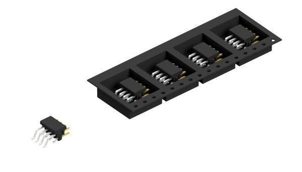 Fischer Elektronik Pin strip (standard) No. of rows: 2 SLY10SMD0408SBTR 700 pc(s)-0