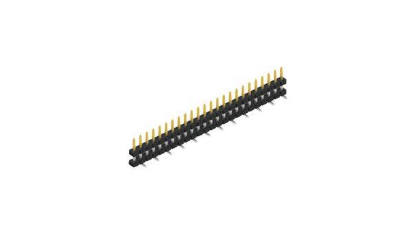 Fischer Elektronik Pin strip (standard) No. of rows: 1 SLY11SMD05124S 10 pc(s)-0