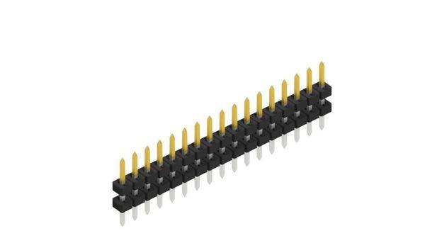 Fischer Elektronik Pin strip (standard) No. of rows: 1 SLY504017S 10 pc(s)