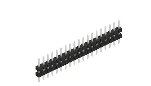 Fischer Elektronik Pin strip (standard) No. of rows: 1 SLY504019Z 10 pc(s)-0