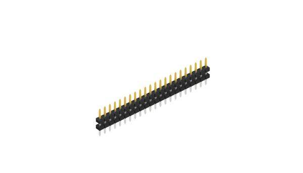 Fischer Elektronik Pin strip (standard) No. of rows: 1 10062866 10 pc(s)