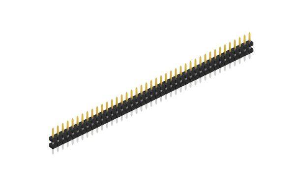 Fischer Elektronik Pin strip (standard) No. of rows: 1 SLY504041S 10 pc(s)