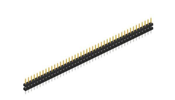 Fischer Elektronik Pin strip (standard) No. of rows: 1 SLY504044S 10 pc(s)