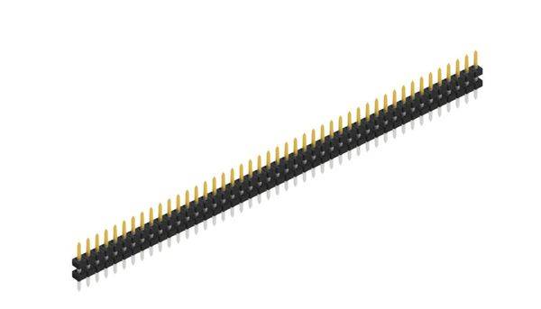 Fischer Elektronik Pin strip (standard) No. of rows: 1 SLY504045S 10 pc(s)